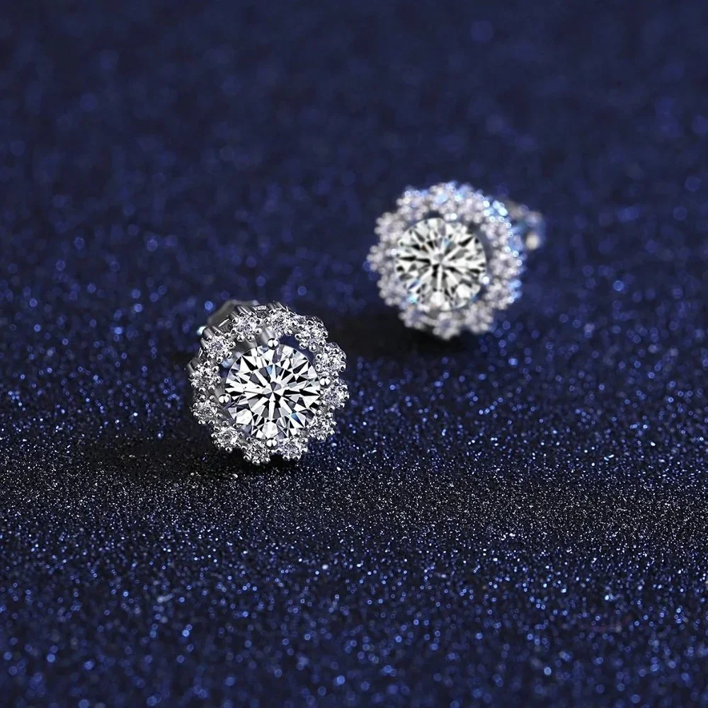 1ct. t.w. Diamond Stud Earrings - Picture 3 of 14